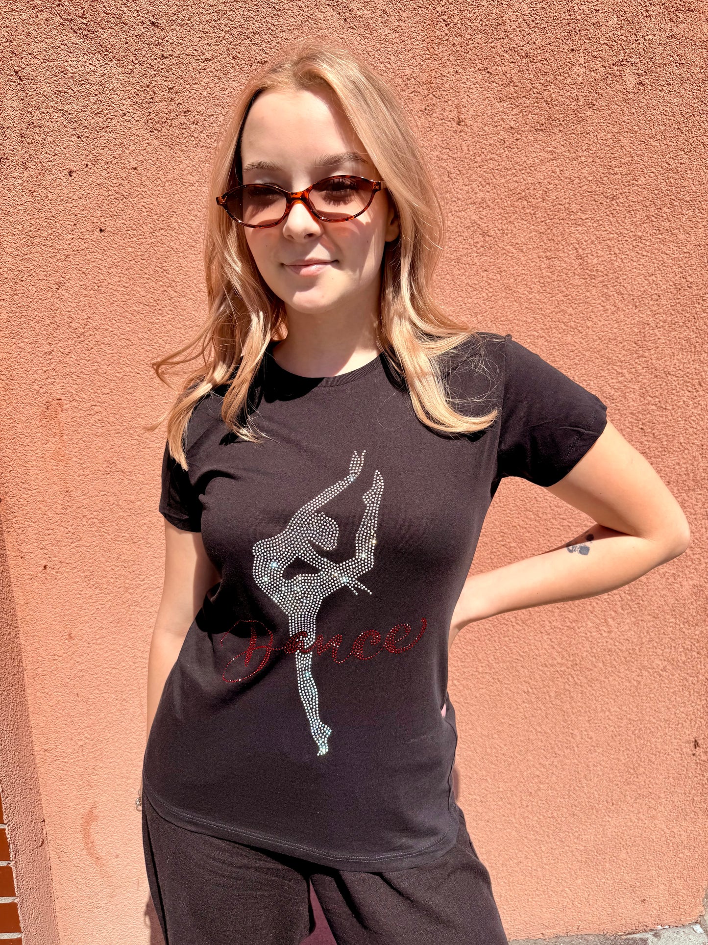 Dance crystal T-shirt