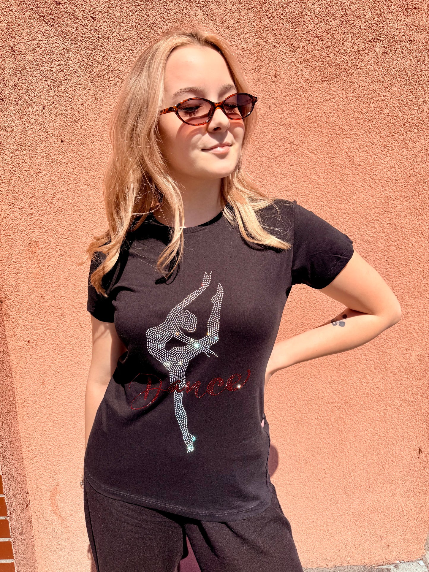 Dance crystal T-shirt