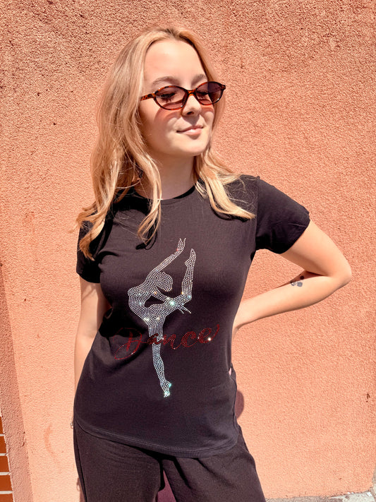 Dance crystal T-shirt
