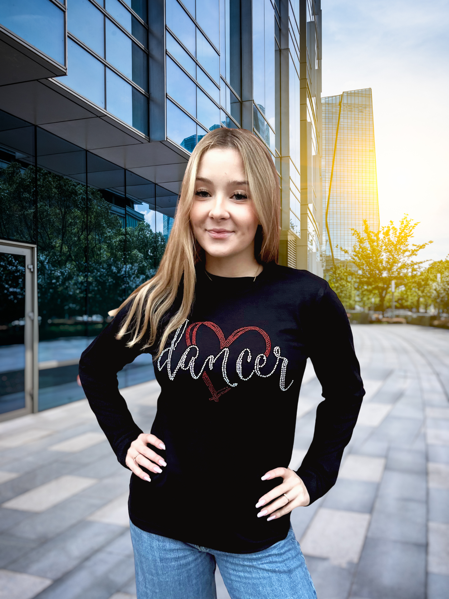 Bluzka Dancer z długim rękawem